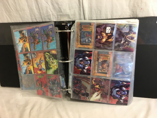 Collector assorted 1996 Marvel Trading Cards 36 sheets
