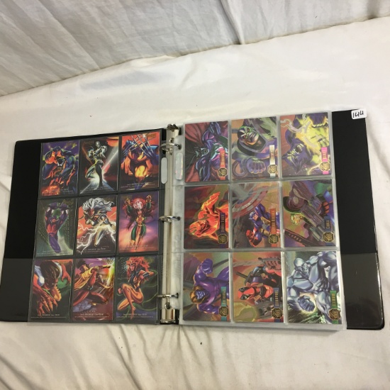 Collector 1995 Flair Marvel Annual Trading Cards Set 16 sheets