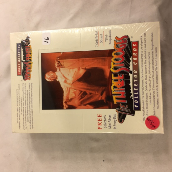 NIB Collector Sealed The Three Stooges Collectors Set Trading Cards