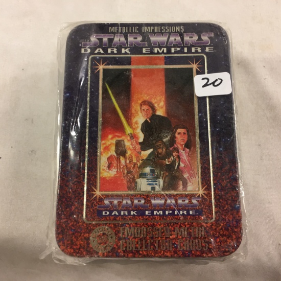 Collector Star Wars Dark Empire Trading Cards in Tin Box