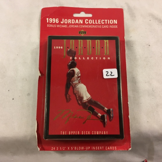 Collector Sealed Upper Deck 1996 Jordan Collection Trading Carlds