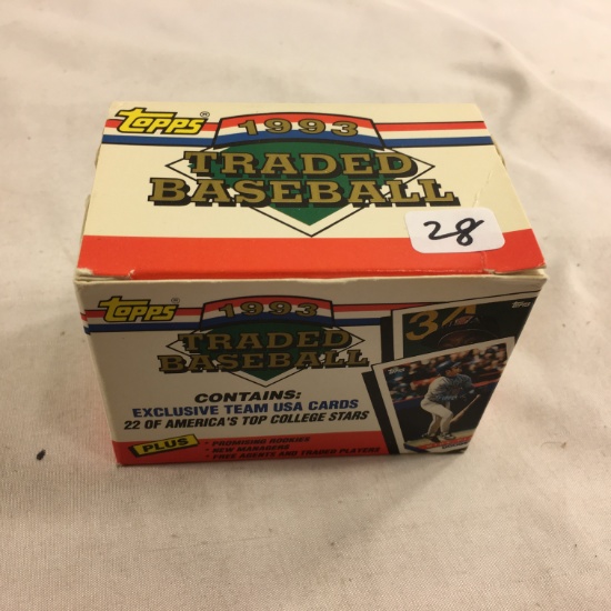 Collector Topps 1993 Traded Baseball Cards