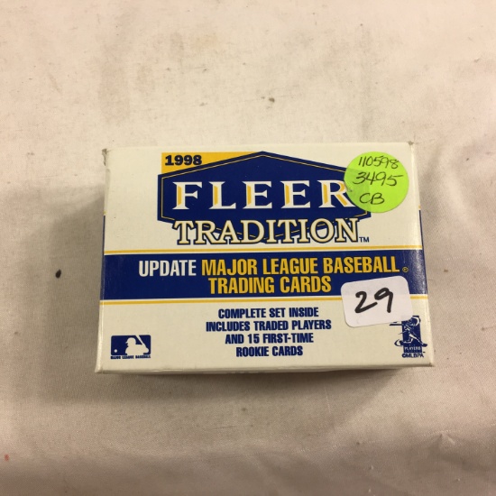 Collector 1998 Fleer Tradition Update Major League Baseball Trading Cards