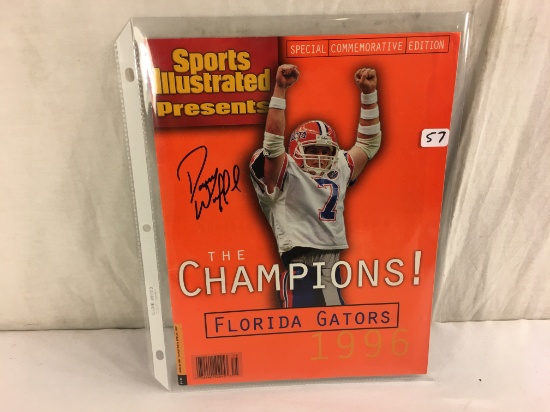 Collector Autograph Danny Wuerfell Signed Magazine w/ COA