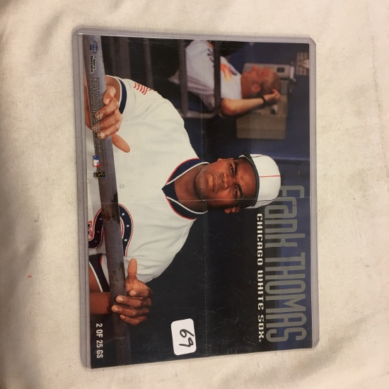 Collector Fleer 1998 Sports Illustrated Chicago White Sox Frank Thomas Picture Card 2 of 25