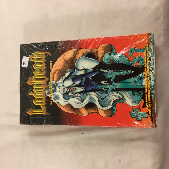NIB Collector Sealed Lady Death 100 Chromium Series II Trading Cards