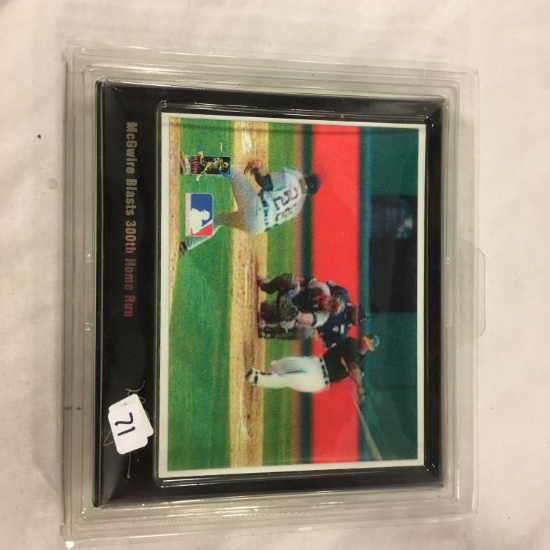 Collector Mark McGwire 300th Home Run Framed Motion Print 1534 of 5000