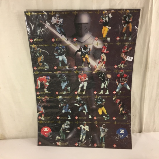 Collector Edge Excalibur Football Uncut Trading Cards
