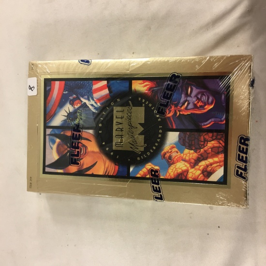 NIB Collector Sealed Fleer Marvel Masterpieces 1994 Edition Trading Cards