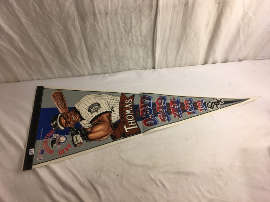 Collector MLB American League White Sox Frank Thomas Pennant
