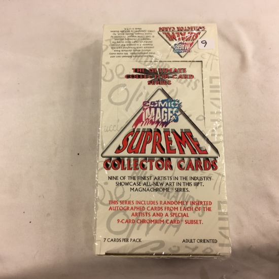 NIB Collector Sealed Comic Images Supreme Collector Trading Cards