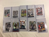Lot of 10 pcs Collector Assorted NFL Tom Brady Trading Cards