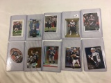 Lot of 10 pcs Collector Assorted NFL Tom Brady Trading Cards