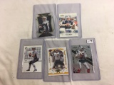 Lot of 5pcs Collector Assorted NFL Tom Brady Trading Cards