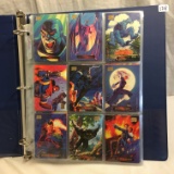 Collector Marvel Masterpieces Trading Cards 15 sheets