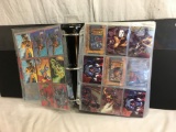 Collector assorted 1996 Marvel Trading Cards 36 sheets