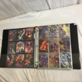 Collector 1995 Flair Marvel Annual Trading Cards Set 16 sheets