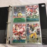 Collector 1995 Pacific Collection NFL Trading Cards 9 sheets