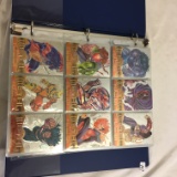 Collector 1995 Marvel Metal Trading Cards Set 34 sheets
