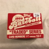 Collector Topps 1989 Baseball Picture Trading Cards