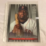 Collector Don Russ Red Sox Mo Vaughn Picture Card