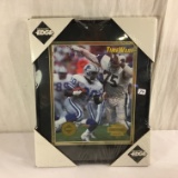 Collector Sealed Edge Time Warp Football Photograph Framed 14.5