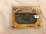 Collector 1997 Motion Vision NFL Superbowl XXXI Motion Picture Card 2380/7500