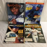 Lot of 4 pcs Collector Assorted Baseball Magazines