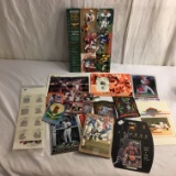 Collector Assorted MLB & NFL Trading Cards & Tattoo
