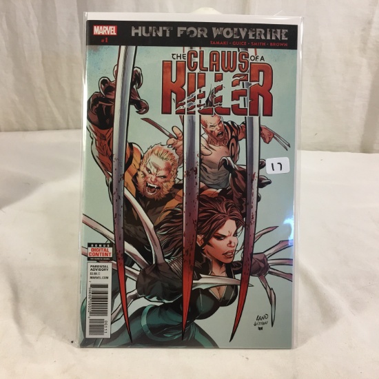 Collector Marvel Comic Book Hunt For Wolverine The Claws Of a Killer #1 Marvel Comic Book