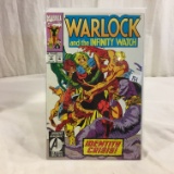 Collector Marvel Comic Book Warlock and the Infinity Watch #15 Comic Book