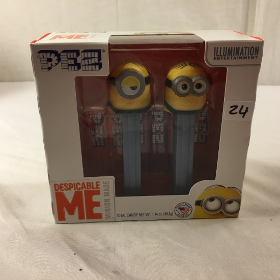 NIB Collector Illumination Minions Despicable Me PEZ 5"tall Box