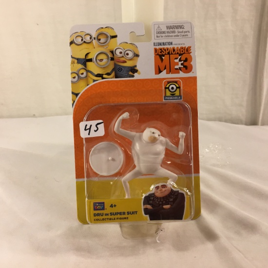 NIP Collector Minions Despicable Me Action Figure "Gru W/Freeze Ray" 2-3"tall Figure