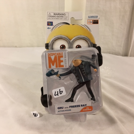 NIP Collector Minions Despicable Me Action Figure "Backup Singer Minion" 2-3"tall Figure