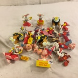 Lot of 23 Pieces Collector Loose Disney Vinyl Assorted Vinyl Figure Toys 2-3