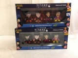 Lot of 2 NIB Collector The Beatles Yellow Submarines Titans Vinyl Figures Size: 11x5