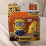 NIB Collector Illumination Minions Despicable Me 3 Spinnin' Dave W/Banana Launcher 4.8