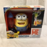 NIB Collector Illumination Ent. Minions Starlite Pals Singing Minion Box Size: 9