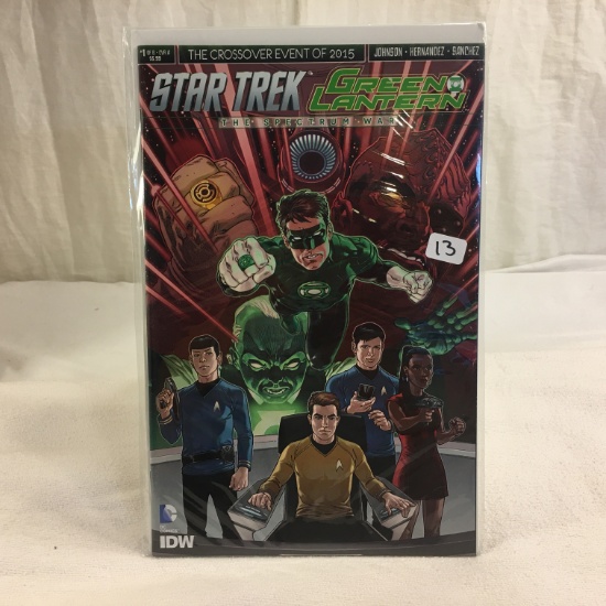 Collector IDW DC, Comics Star Trek Green Lantern The Spectrum War #1 Of 6 Cover A 2015