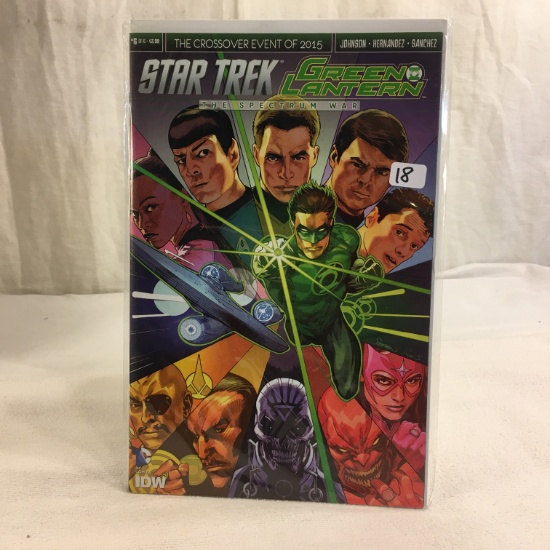 Collector IDW DC, Comics Star Trek Green Lantern The Spectrum War #6 Of 6 Cover A 2020