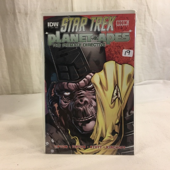 Collector IDW Comics Star Trek Boom Studios Planet Of The Apes The Primate Directive #1 Comic