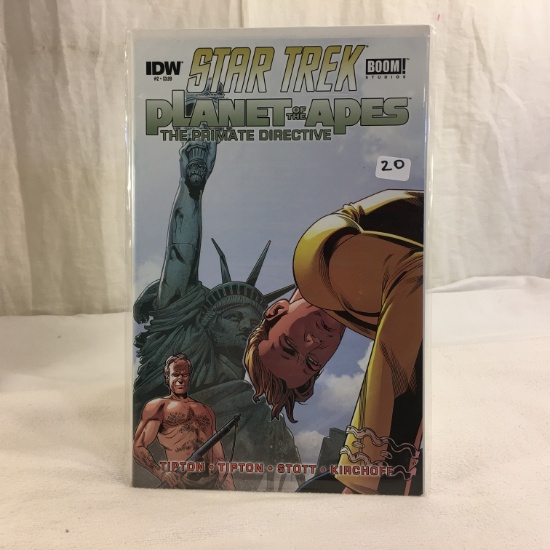 Collector IDW Comics Star Trek Boom Studios Planet Of The Apes The Primate Directive #2 Comic