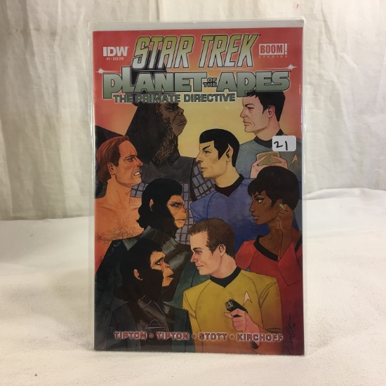 Collector IDW Comics Star Trek Boom Studios Planet Of The Apes The Primate Directive #3 Comic