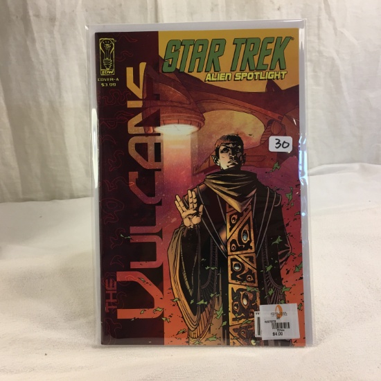 Collector IDW Comics Cover -A Star Trek Alien Spotlight The Vulcans Comic Book