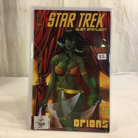 Collector IDW Comics Cover-B Star Trek Alien Spotlight Orions  Comic Book