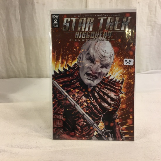Collector IDW Comics Star Trek Discovery The Light Of Kahless Issue #2 Cover -A Comic Book