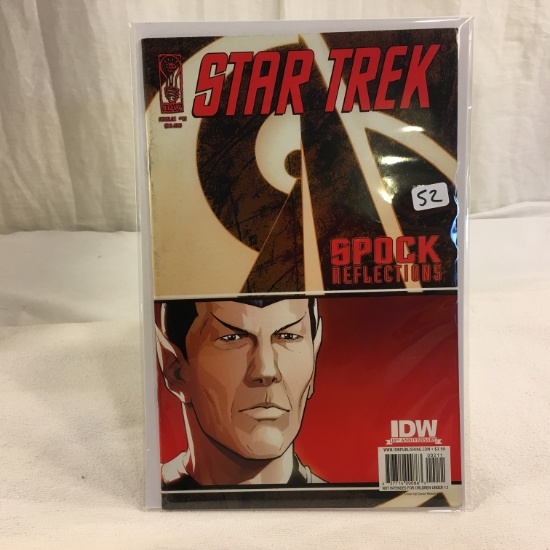 Collector IDW Comics Star Trek Issue #2 Spock Reflections 10th Comic Book