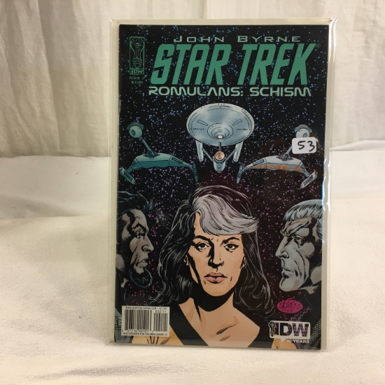 Collector IDW Comics Star Trek Issue #2 Johnh Byrne Romulans Schism Comic Book