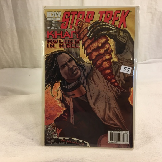 Collector IDW Comics Star Trek Khan Ruline In Hell #3 Comic Book