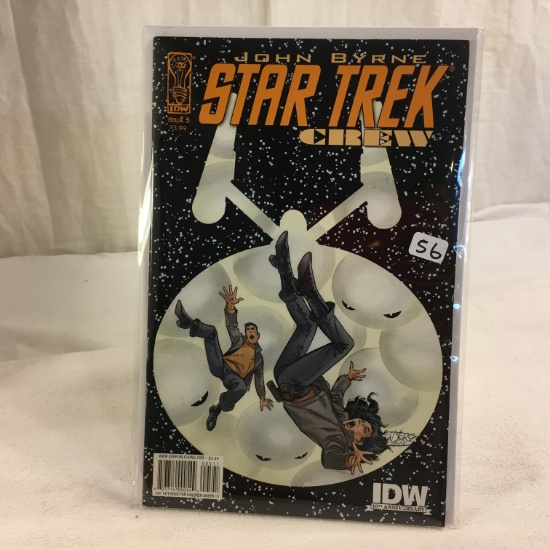 Collector IDW Comics John Byrne Star Trek Crew Issue #5 10th Anniversary Comic Book